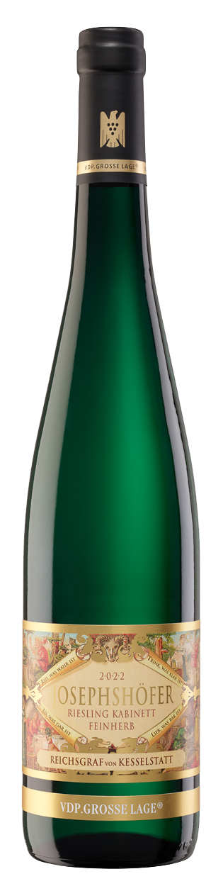 Bild: Abbildung zeigt das Produkt 2022 JOSEPHSHÖFER - Monopol Riesling Kabinett feinherb, Mosel