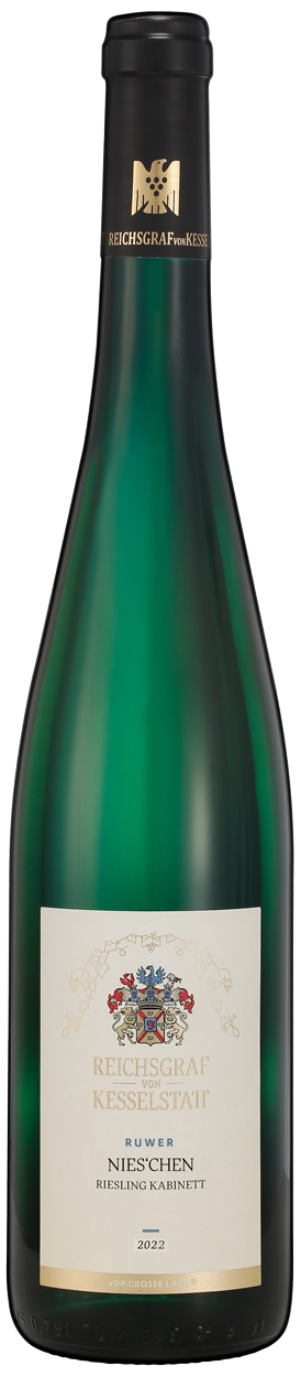 Bild: Abbildung zeigt das Produkt 2022 Kasel NIES'CHEN Riesling Kabinett, Ruwer