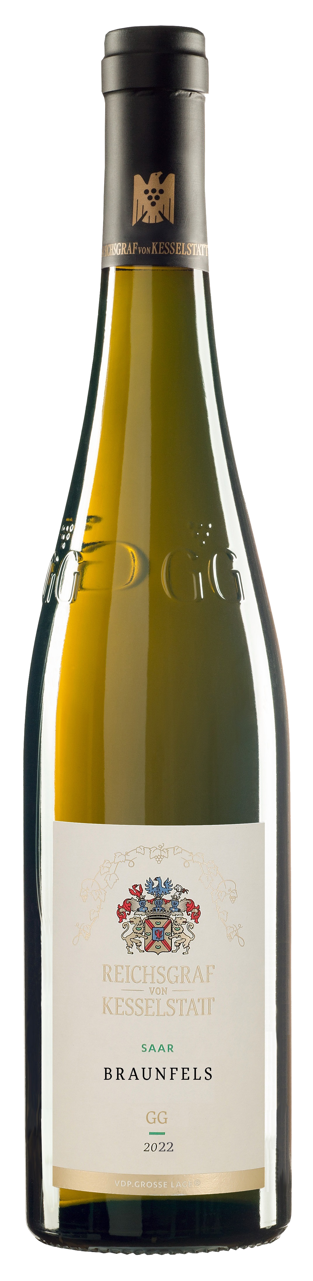 Bild: Abbildung zeigt das Produkt 2022 Wiltingen BRAUNFELS Riesling GG, Saar