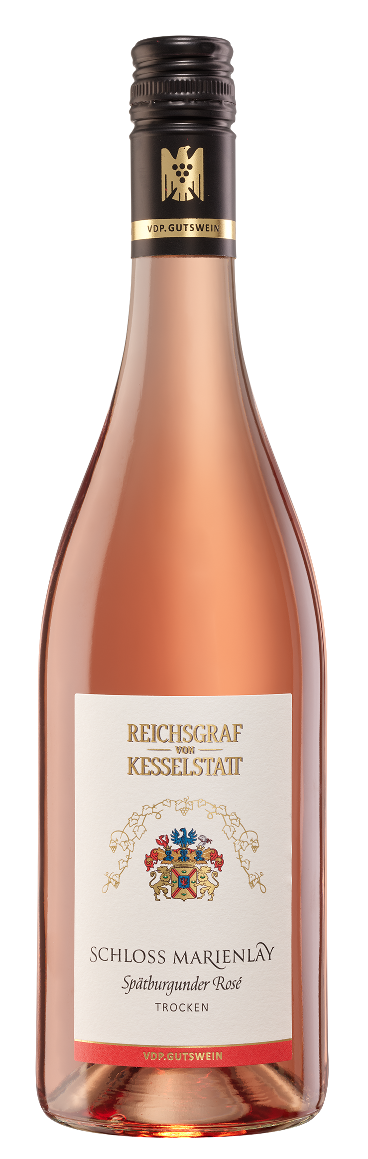 Bild: Abbildung zeigt das Produkt 2024 SCHLOSS MARIENLAY Spätburgunder Rosé trocken
