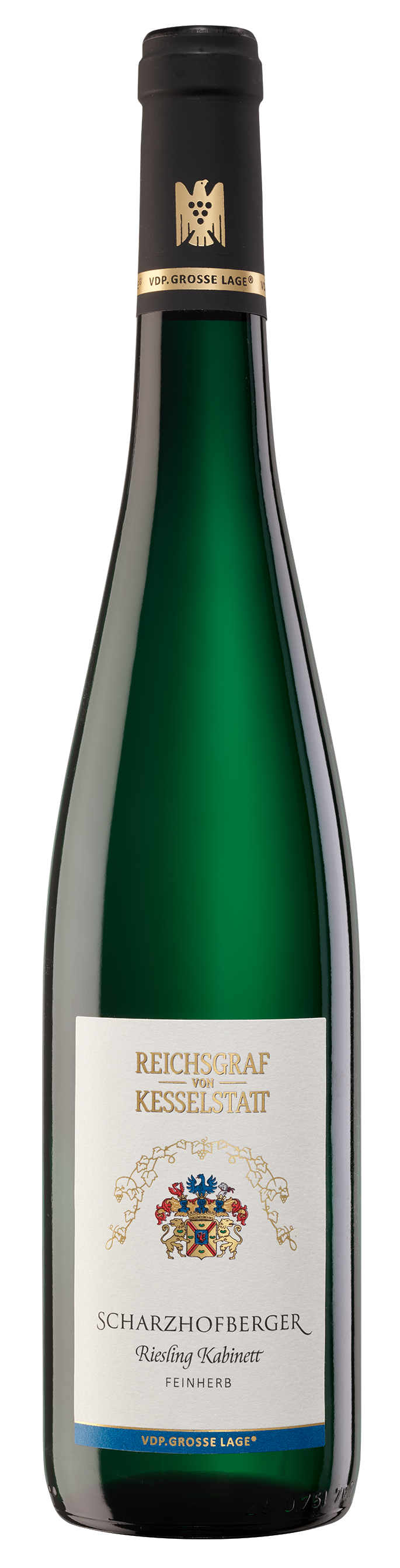 Bild: Abbildung zeigt das Produkt 2025 SCHARZHOFBERGER Riesling Kabinett feinherb, Saar