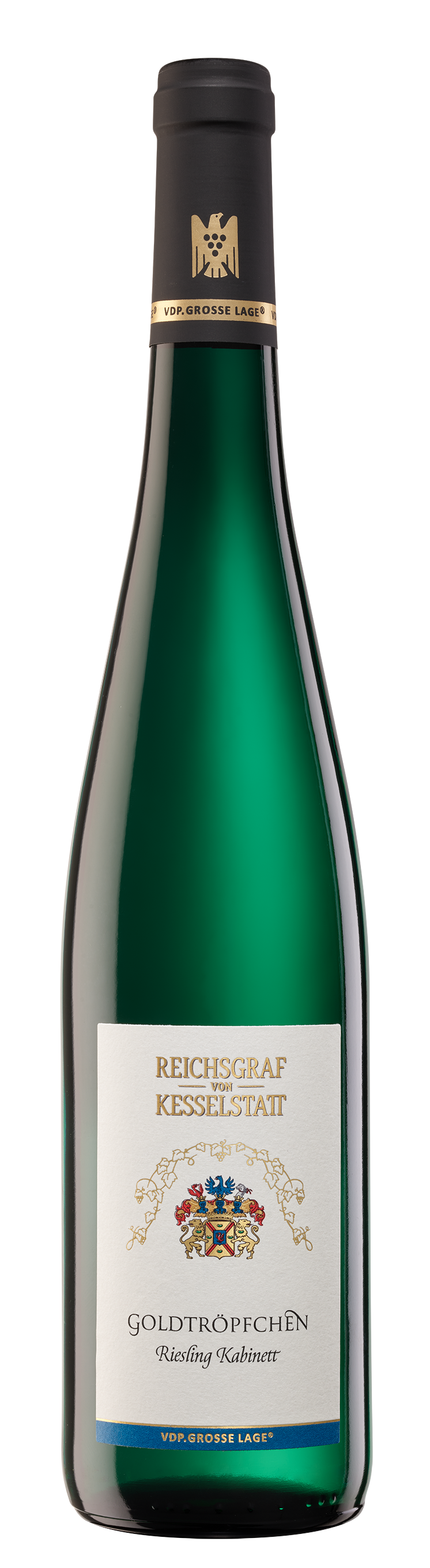 Bild: Abbildung zeigt das Produkt 2024 Piesport GOLDTRÖPFCHEN Riesling Kabinett, Mosel